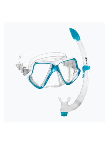 Комплект за шнорхелинг Mares Wahoo aqua/white/clear
