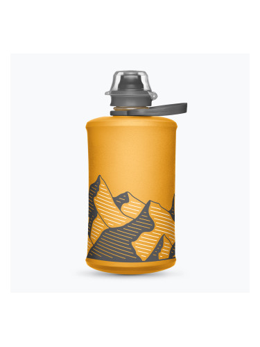Туристическа бутилка HydraPak Stow 350 ml golden yellow