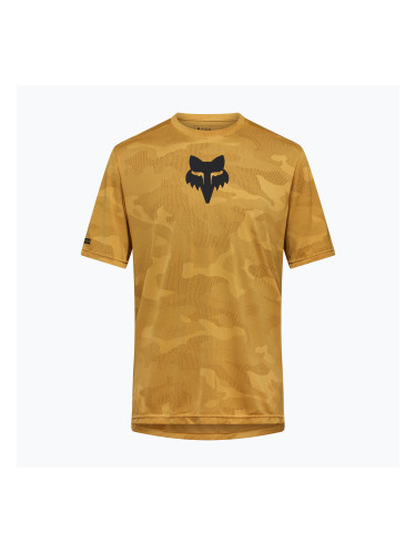 Мъжка тениска за колоездене Fox Racing Ranger Tru Dri bronze