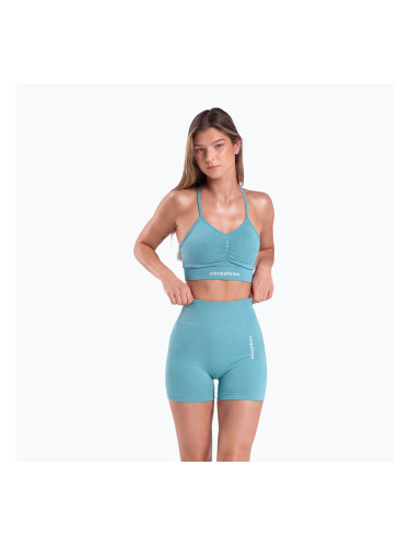 Дамски тренировъчни шорти Carpatree Allure Seamless milky blue