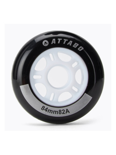 Колела за ролери ATTABO 84 mm 4 бр. black