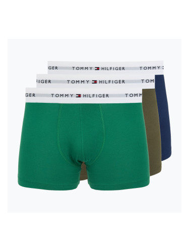 Мъжки боксерки Tommy Hilfiger Trunk 3 pairs army green/prp nvy/nov grn