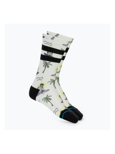 Чорапи Stance Surfin Monkey Crew white