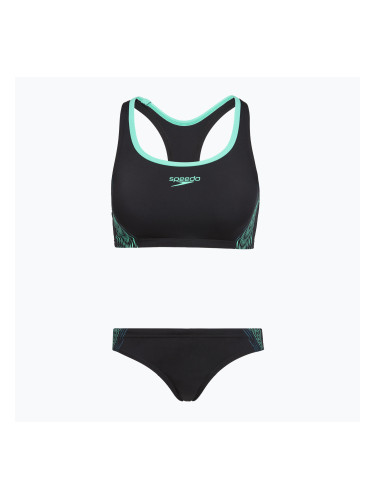 Дамски бански костюм от две части Speedo Placement Bikini arctic glass