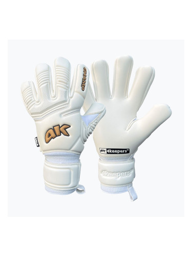 Вратарски ръкавици 4keepers Champ Gold VII NC white