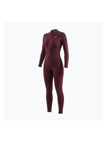 Дамски неопренов костюм за плуване Mistral Sirocco 2,5/2mm Ladies Front Zip burgundy