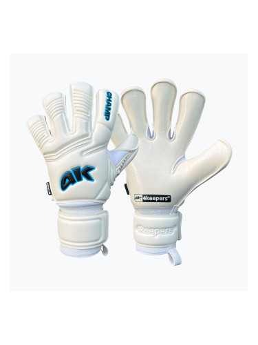 Детски вратарски ръкавици 4keepers Champ Aq Contact VII RF2G Jr white