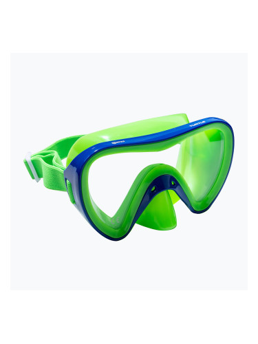 Детска маска за шнорхелинг Mares Turtle blue/green