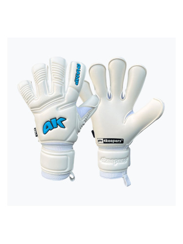 Вратарски ръкавици 4keepers Champ Aqua VII RF2G white