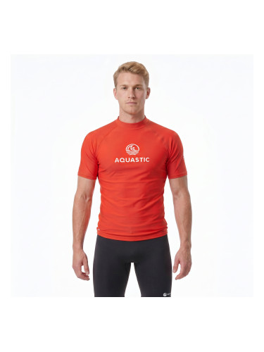 Мъжка тениска AQUASTIC Rimos UV 50+ UPF orange