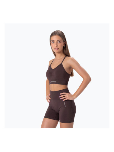 Дамски тренировъчни шорти Carpatree Allure Seamless berry brown