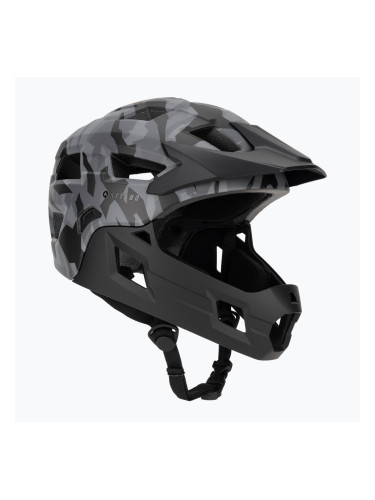 Детска велосипедна каска ATTABO Predator full face gray