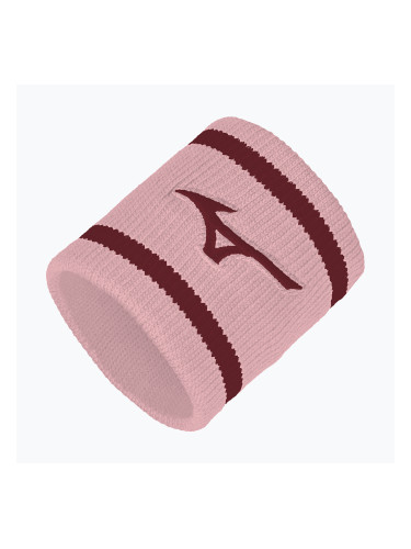 Хавлиен  накитник Mizuno Wristband Short With Line 6P pinkesque/lava falls
