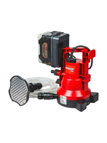 Водна помпа акумулаторна RAIDER RDP-CWP20 Solo 20V, 3/4", 10 м напор - R20 System