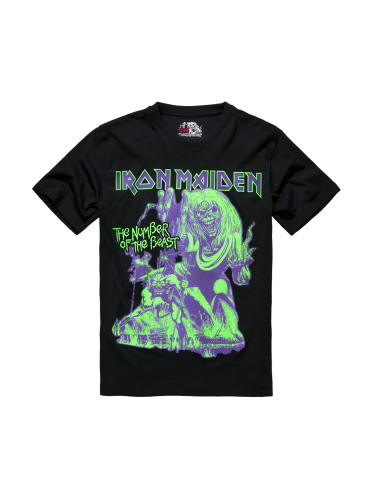 Тениска в черен цвят Iron Maiden Number of the Beast I