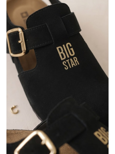 Дамски велурени сандали Big Star