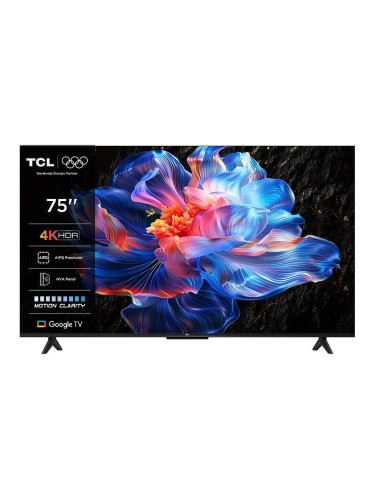 Телевизор TCL 75P61K (75", 4K Ultra HD, LED, Google TV, HDR)