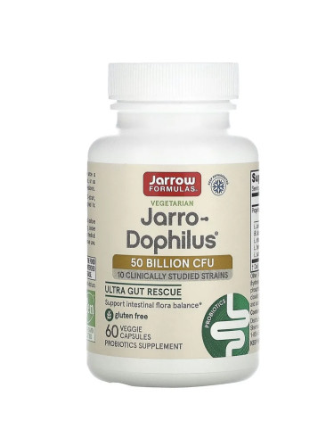 JARROW FORMULAS - Jarro-Dophilus Ultra Gut Rescue 50 Billion CFU - 60 vcaps
