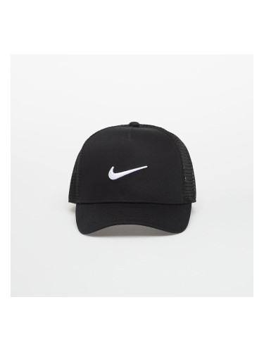 Шапка Nike Rise Structured Trucker Cap Black/ Black/ White L/XL