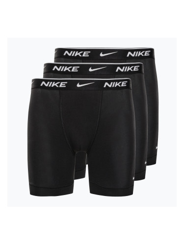 Мъжки боксерки Nike Everyday Cotton Stretch Boxer Brief 3Pk MP1 black