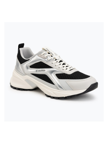 Мъжки обувки Calvin Klein HM0HM02341 Hike Runner Stripe Met Mix black/silver/light grey