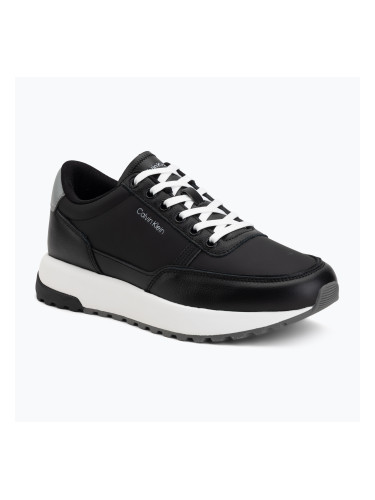Мъжки обувки Calvin Klein HM0HM02214 City Runner Laceup Leather Mix black/granite road