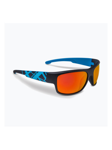 Слънчеви очила Aztron Avatar-X2 matt black/gloss blue/polarized sahara red mirror/brown