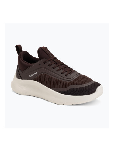 Мъжки обувки Calvin Klein HM0HM02164 Light Eva Run Lace Sock bordeaux