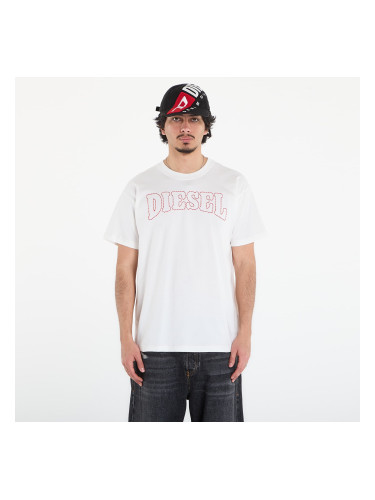 Тениска Diesel T-Norm-V10 T-Shirt Off White L