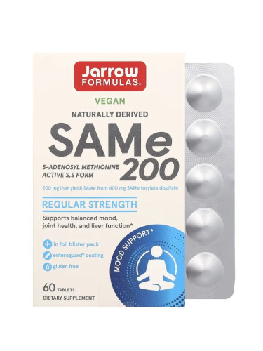 JARROW FORMULAS - SAMe 200 - 60 tablets