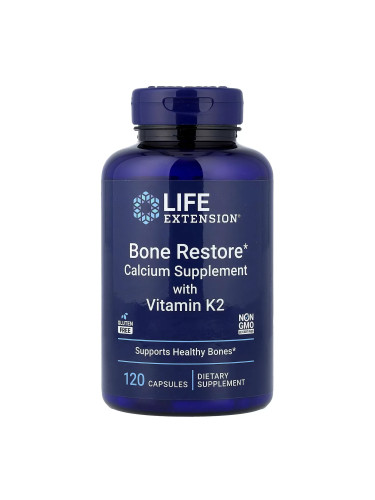 LIFE EXTENSION - Bone Restore with Vitamin K2 - 120 caps