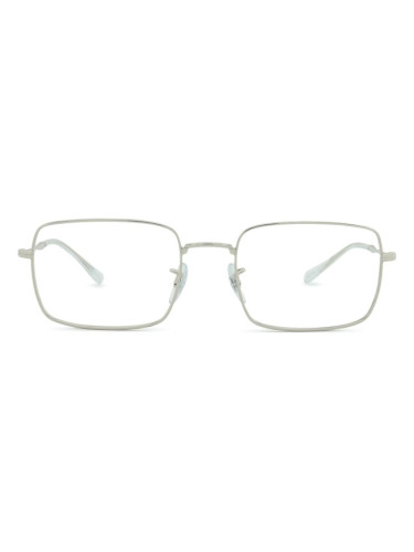 Ray-Ban 0RX6520 2501 55 - диоптрични очила, правоъгълна, unisex, сребърни