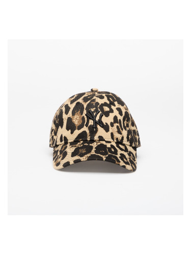 Шапка New Era 9TWENTY MLB Leopard New York Yankees NFL Brown Suede/ Camel Universal