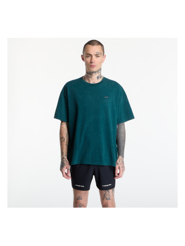 Тениска Under Armour M HW OS LOGO WASH SS Green L