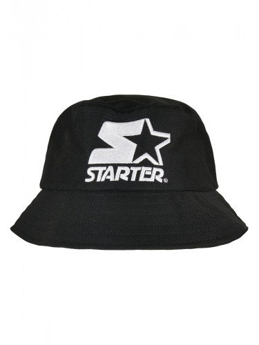 Шапка идиотка в черен цвят Starter Basic Bucket