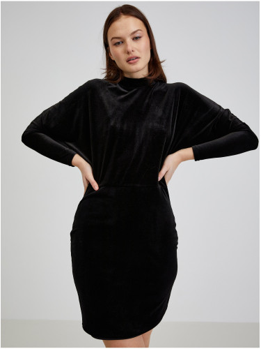 Black sheath dress in suede finish ORSAY - Ladies