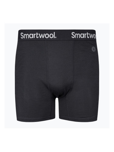 Мъжки термални боксерки Smartwool Brief Boxed black