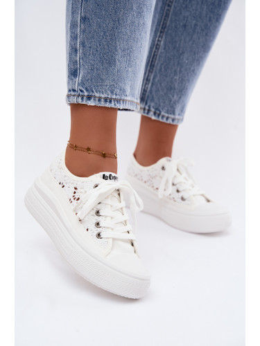 Дамски маратонки на платформа Lee Cooper