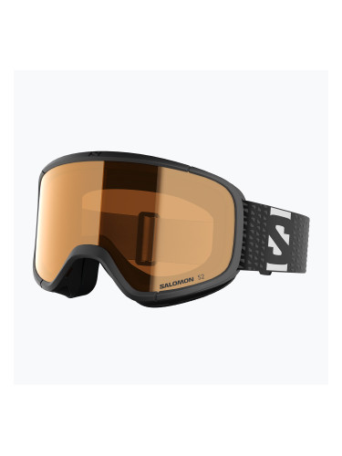 Детска скиорска маска Salomon Lumi Acces Jr black/flash toric orange