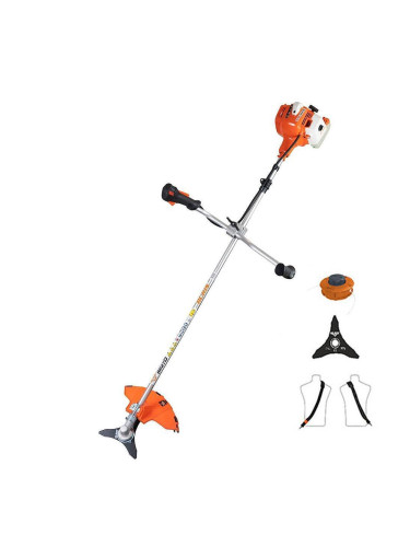 Тример бензинов RURIS RR270 1.5 к.с. 27.2 куб.см, 25.5 см - с нож и корда