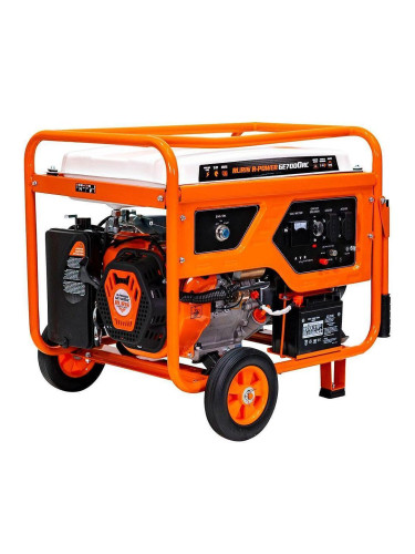 Генератор за ток бензинов RURIS R-Power GE 7000 RC - 6500W, електрически старт, AVR