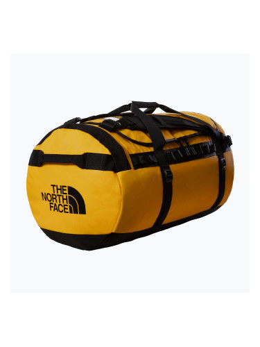 Пътна чанта The North Face Base Camp Duffel L 95 l summit gold/black/npf