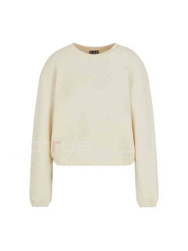 ДАМСКА БЛУЗА EA7 EMPORIO ARMANI 7W000253-U1079 S4E W T-TOP RN КРЕМАВА