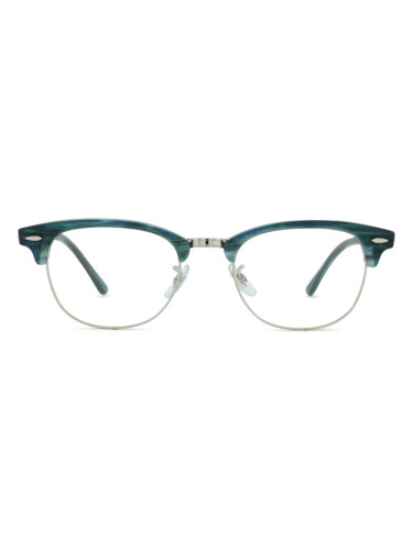 Ray-Ban Clubmaster 0RX5154 8377 53 - диоптрични очила, квадратна, unisex, зелени