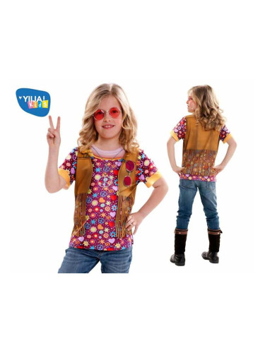 Маскировъчен костюм за деца My Other Me Girl Hippie - Размер - 8-10 Години