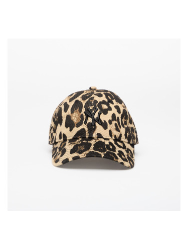 Шапка New Era 9TWENTY MLB Leopard New York Yankees NFL Brown Suede/ Camel Universal