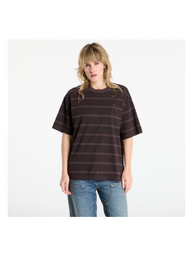 Тениска Carhartt WIP S/S Hanson T-Shirt UNISEX Hanson Stripe/ Palisander L