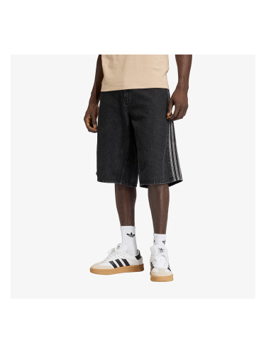 Къси панталони adidas Firebird Adicolor Denim Shorts True Black Denim 30