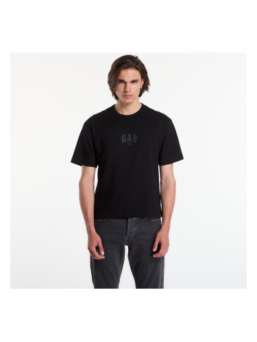 Тениска GAP Intl Hvy Crop Logo T Black L
