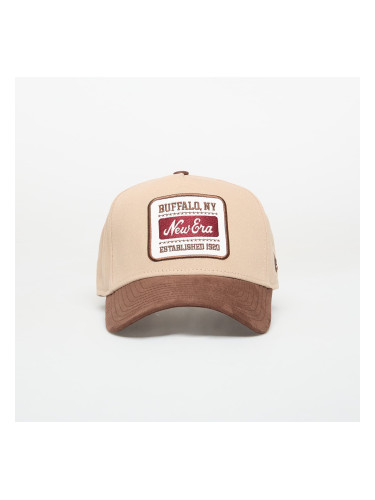 Шапка New Era 9FORTY Aframe Patch Suede Camel/ Nfl Brown Suede Universal